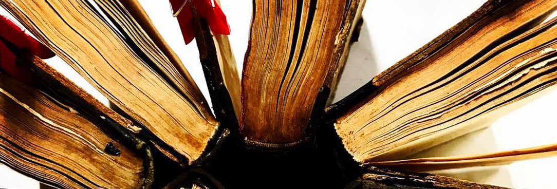water logged books